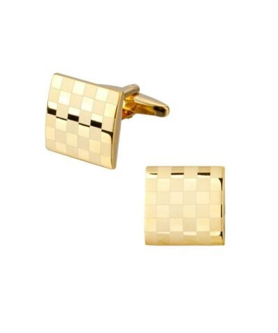 Steffe Square Check Cufflinks