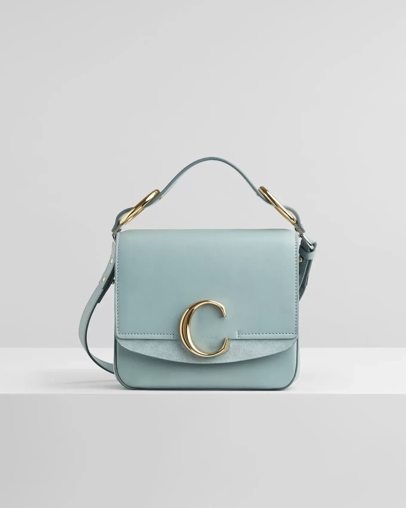 Chloe Mini Chloé c Bag In Blue