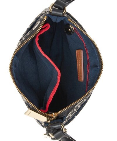 Tommy Hilfiger Julia Monogram Jacquard North South Crossbody