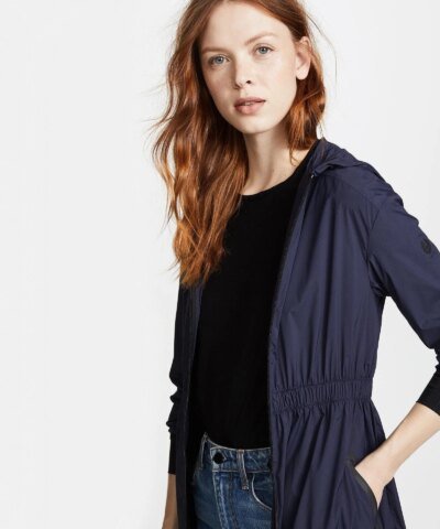 Belstaff Sphere Hooded Jacket In Admiral Blue