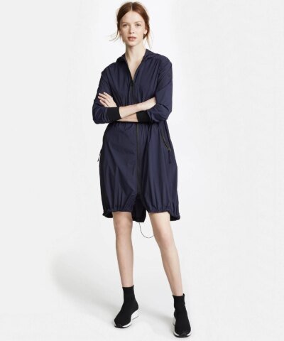 Belstaff Sphere Hooded Jacket In Admiral Blue