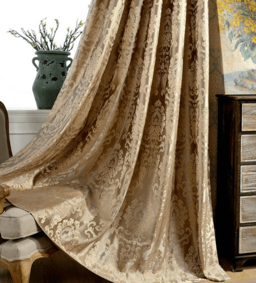 Simba Deco Luxury Jacquard Blind Drapes Window Panel