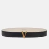 Versace Virtus Leather Belt