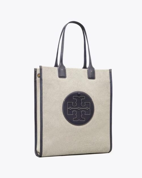 Tory Burch Ella Canvas Tall Tote Bag