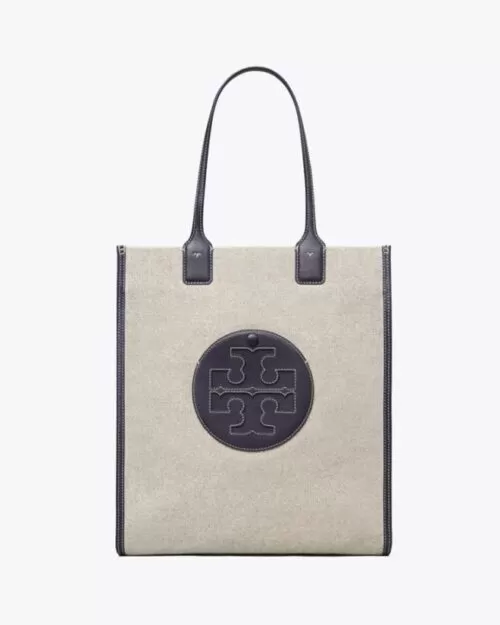 Tory Burch Ella Canvas Tall Tote Bag