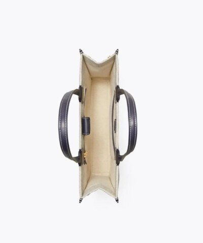 Tory Burch Ella Canvas Tall Tote Bag