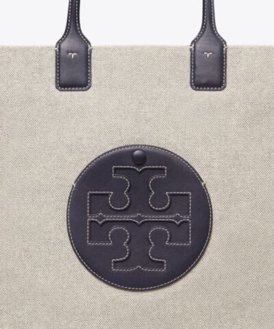 Tory Burch Ella Canvas Tall Tote Bag