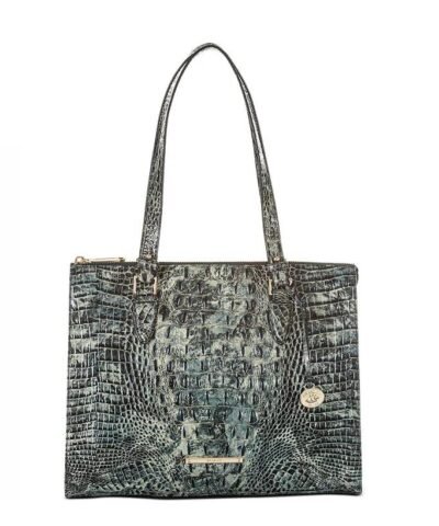 Brahmin Anywhere Melbourne Embossed Leather Tote
