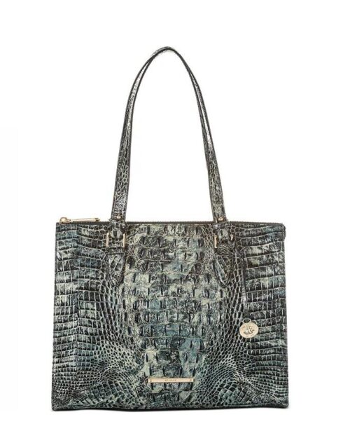Brahmin Anywhere Melbourne Embossed Leather Tote