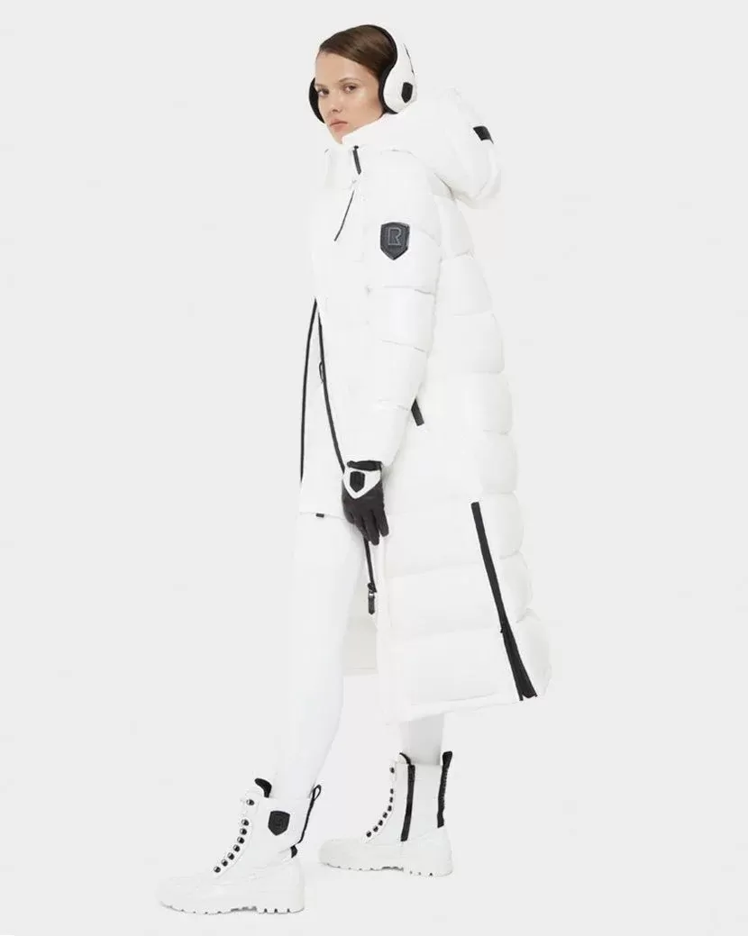 Rudsak Mao Women's Long Down Puffer, White