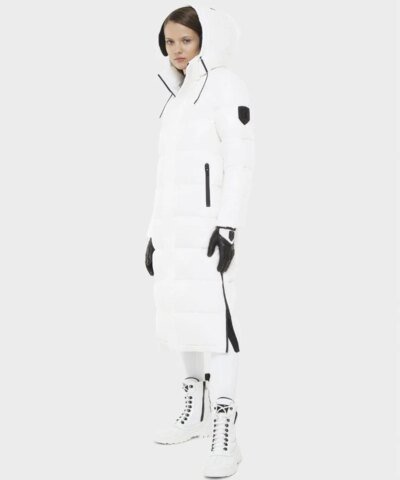 Rudsak Mao Women's Long Down Puffer, White