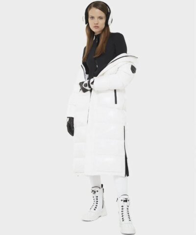 Rudsak Mao Women's Long Down Puffer, White