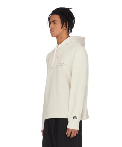 Y-3 Distressed Signature Hoodie