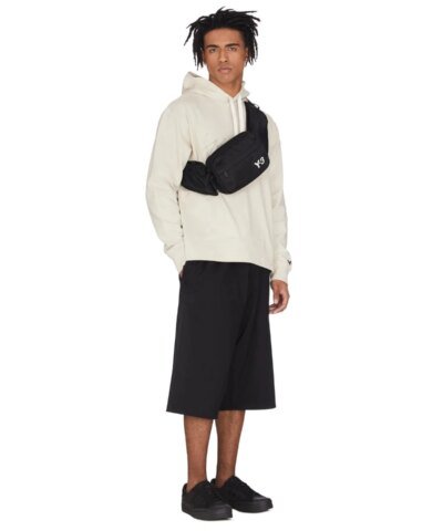 Y-3 Distressed Signature Hoodie