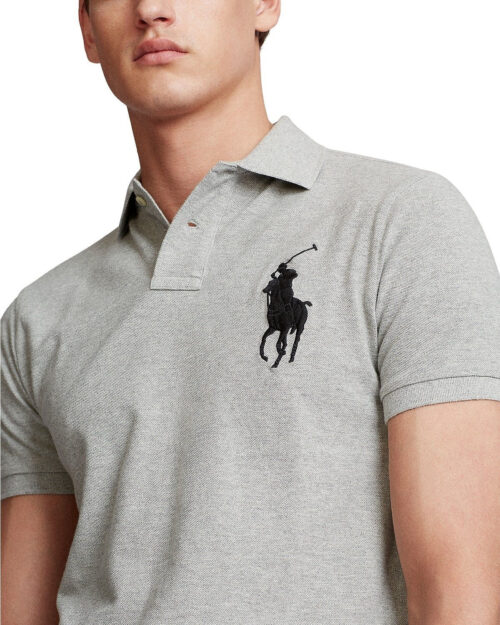 Polo Ralph Lauren Big Pony Custom Slim Fit Mesh Polo Shirt