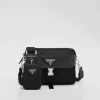 Prada Re-Nylon and Saffiano Leather Shoulder Bag