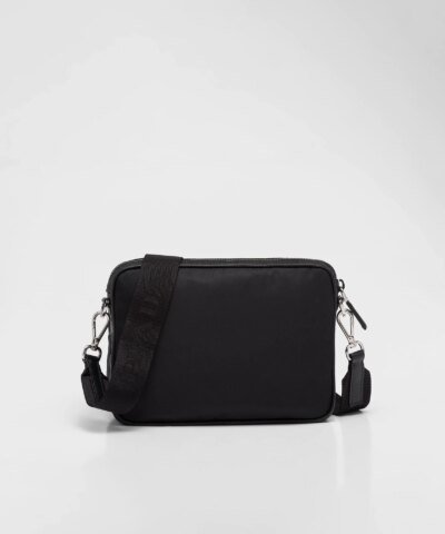 Prada Re-Nylon and Saffiano Leather Shoulder Bag