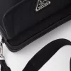 Prada Re-Nylon and Saffiano Leather Shoulder Bag