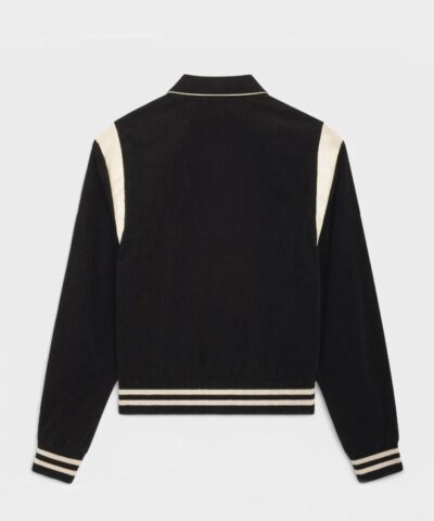 Celine Men's Teddy Jacket In Corduroy