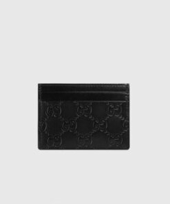 Gucci Signature Leather Card Case