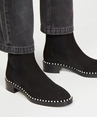 Stuart Weitzman Cline Low Heel Booties