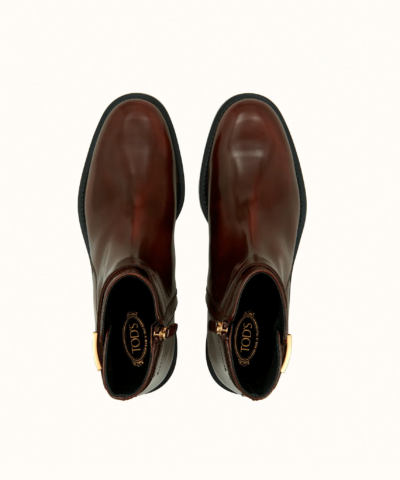Tod's Timeless Ankle Boots In Leather