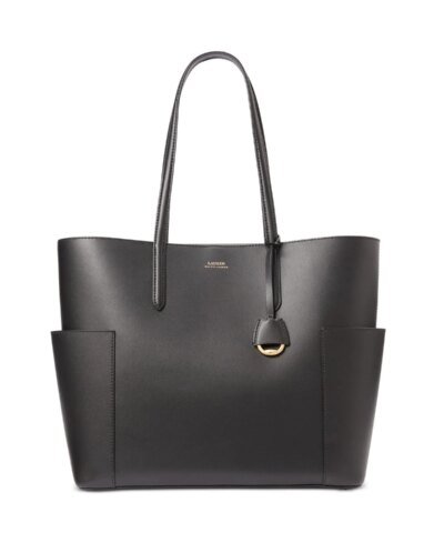 Lauren Ralph Lauren Smooth Leather Mini Carlyle Tote