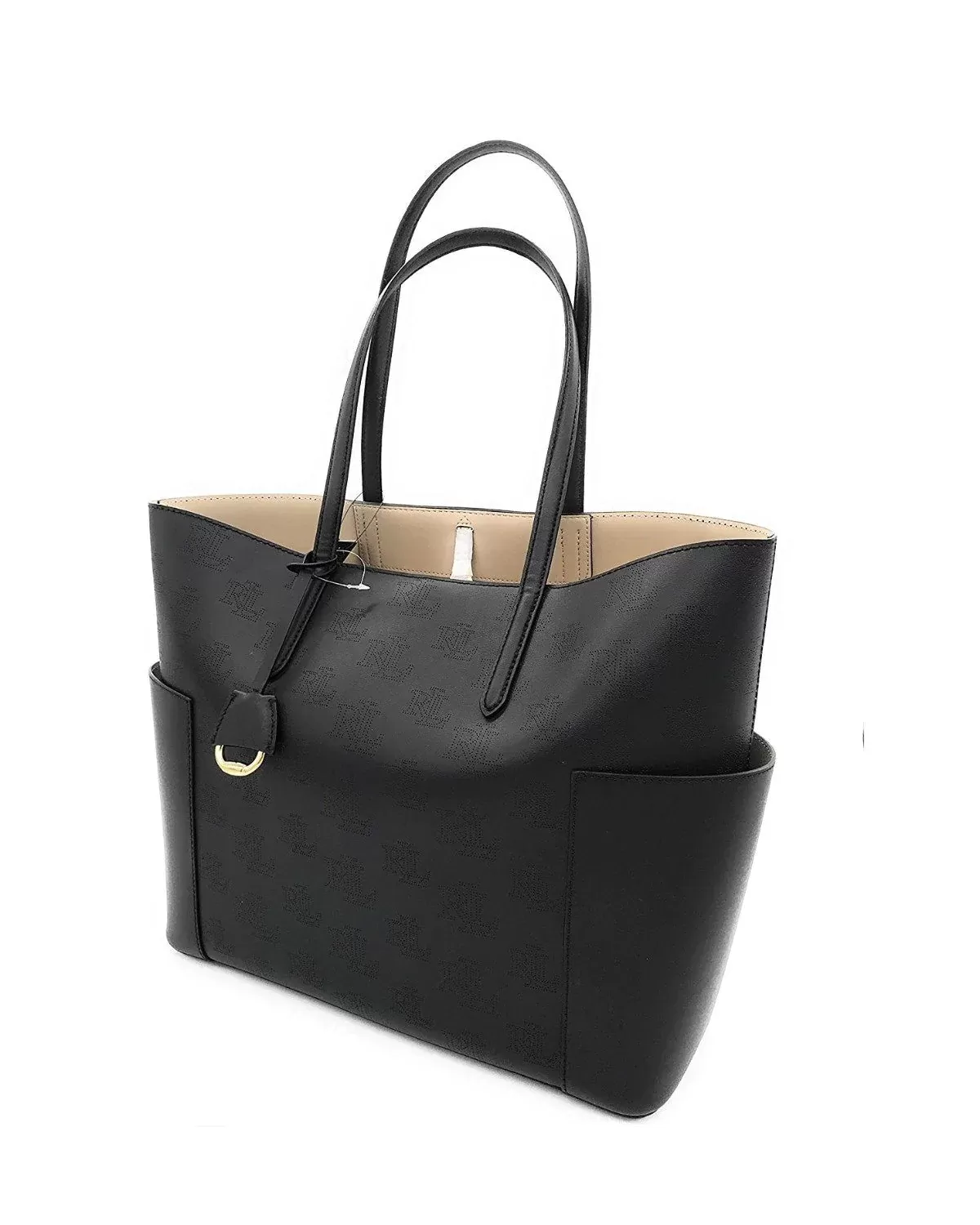 Lauren Ralph Lauren Smooth Leather Mini Carlyle Tote