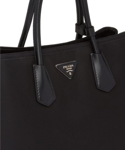 Prada Double Nylon And Saffiano Leather Bag