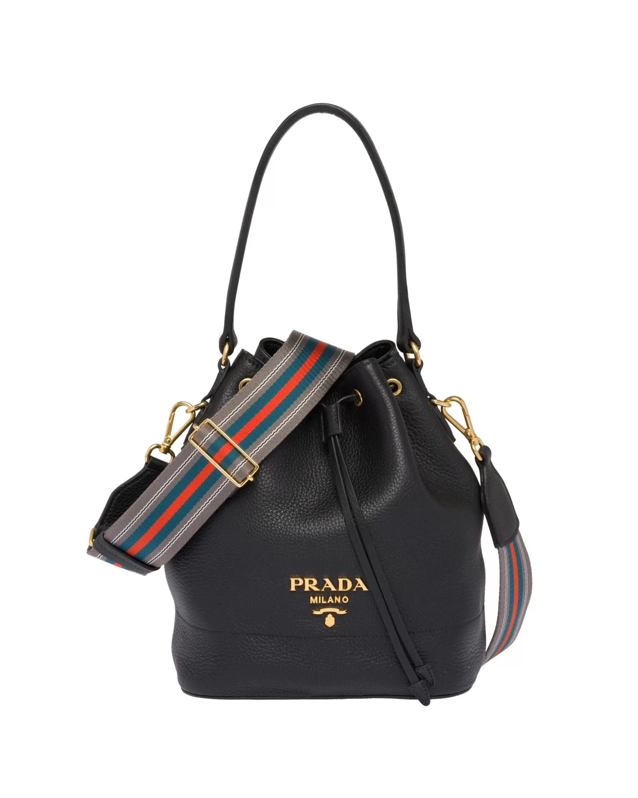 Prada Leather Bucket Bag