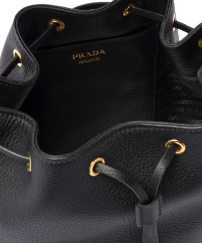 Prada Leather Bucket Bag