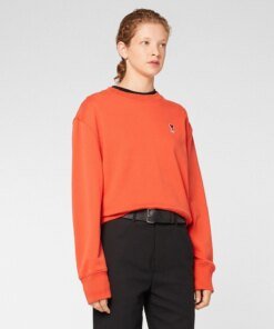 AMI Alexandre Mattiussi Crewneck Sweatshirt With Ami De Coeur Logo