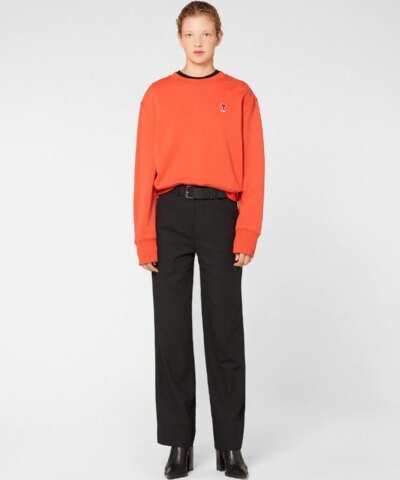 AMI Alexandre Mattiussi Crewneck Sweatshirt With Ami De Coeur Logo