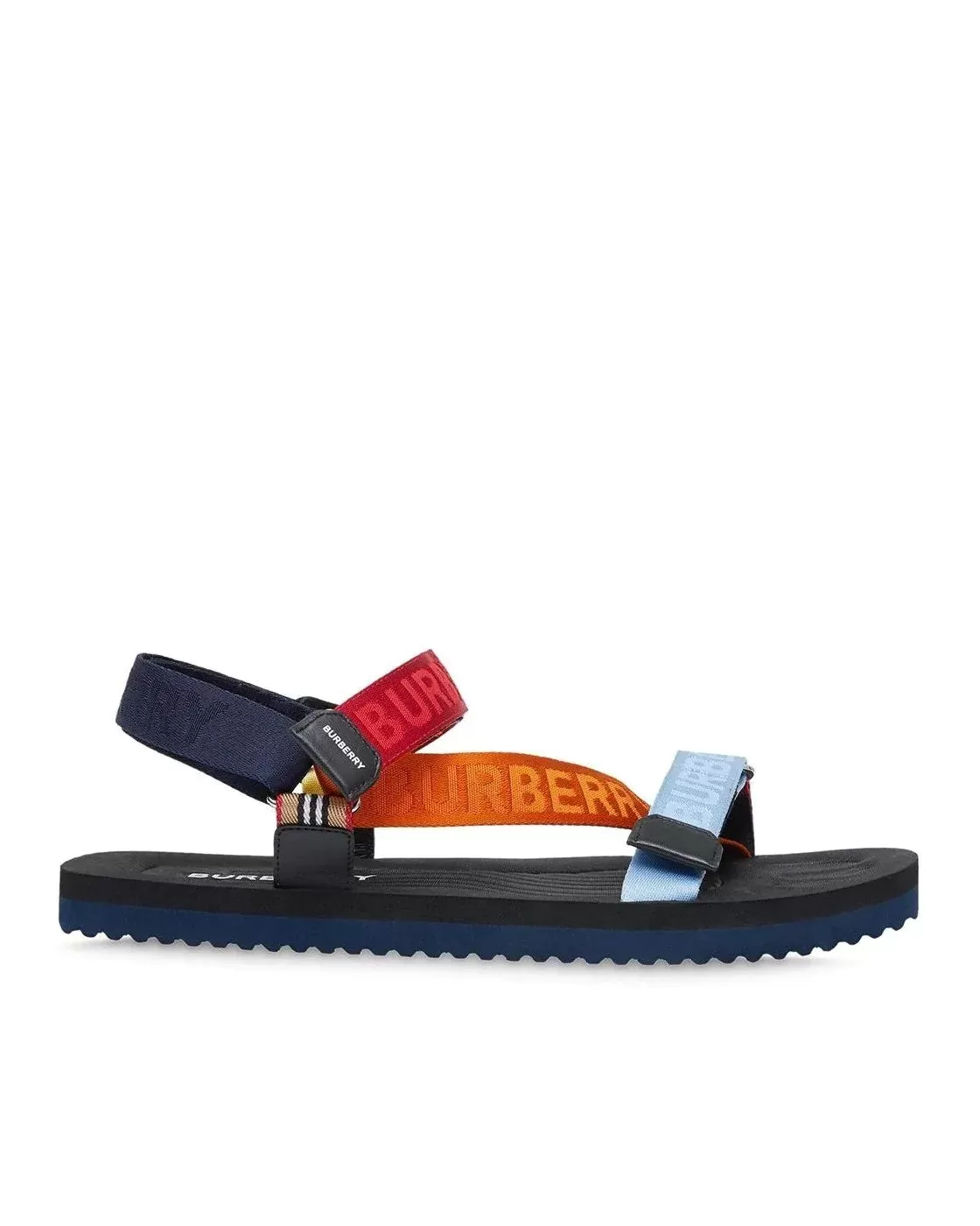 Burberry Patterson Colorblock Logo Sport Sandals