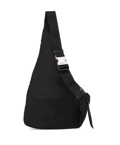 Prada Re-Nylon Logo-Plaque Backpack