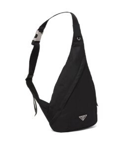 Prada Re-Nylon Logo-Plaque Backpack