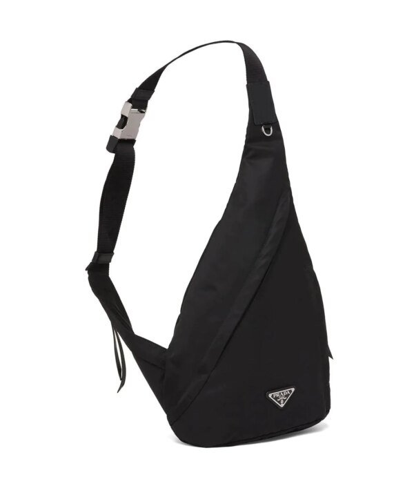 Prada Re-Nylon Logo-Plaque Backpack