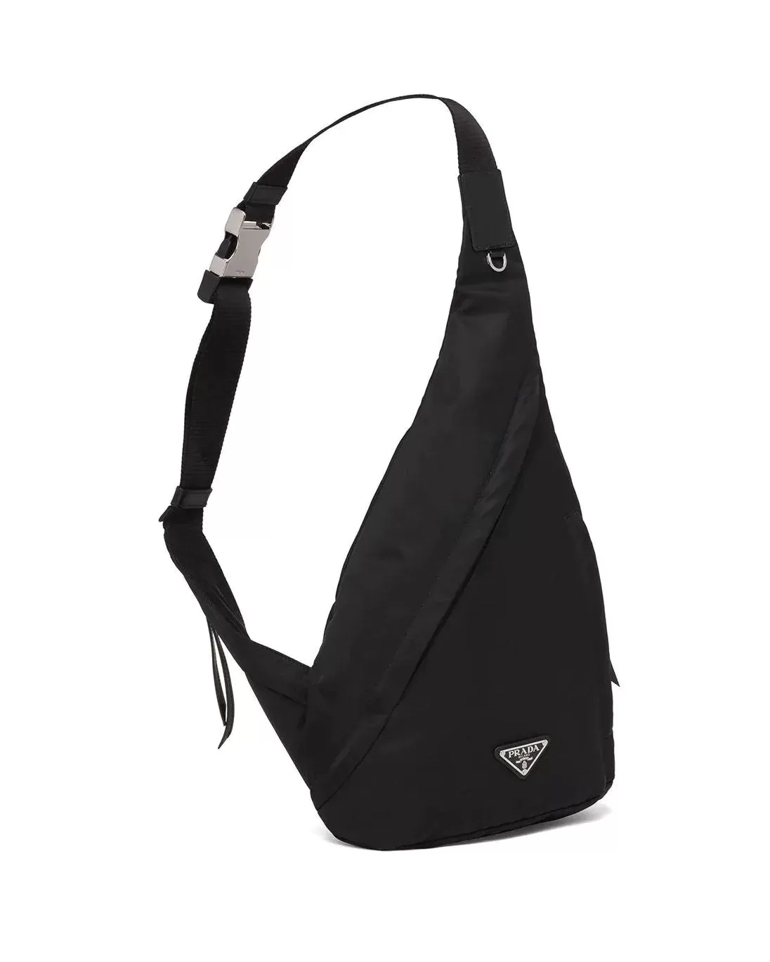 Prada Re-Nylon Logo-Plaque Backpack