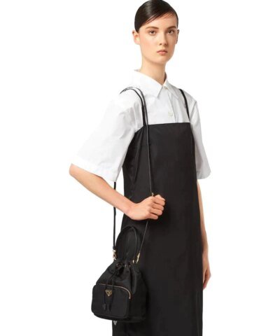Prada Nylon Prada Duet Shoulder Bag