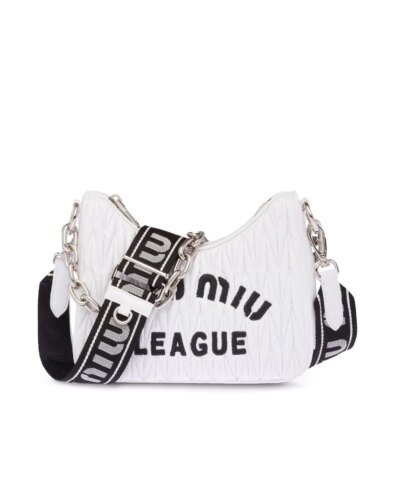 Miu Miu Ciré Matelassé Shoulder Bag