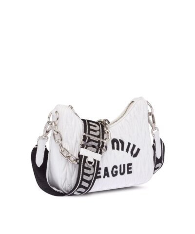 Miu Miu Ciré Matelassé Shoulder Bag
