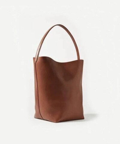 The Row Park Medium Leather Tote