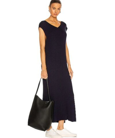 The Row Park Medium Leather Tote