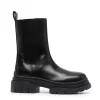 Ash Black Storm Chunky-Sole Boots