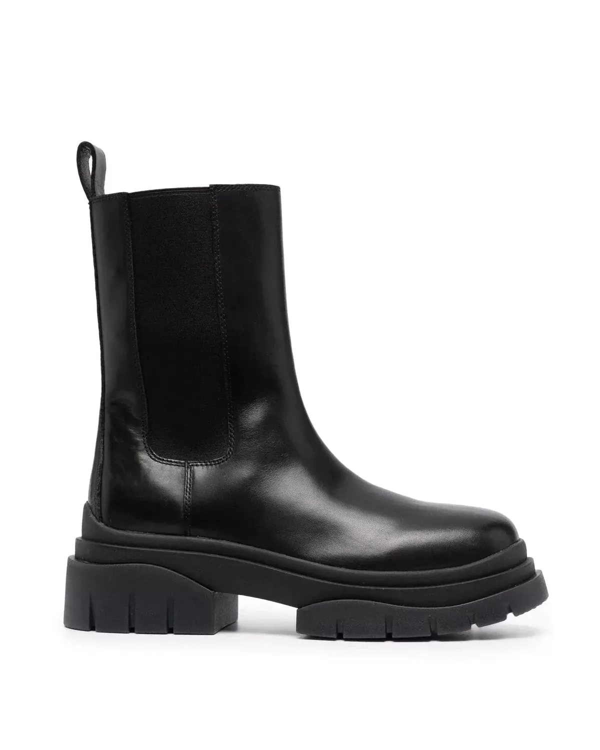 Ash Black Storm Chunky-Sole Boots