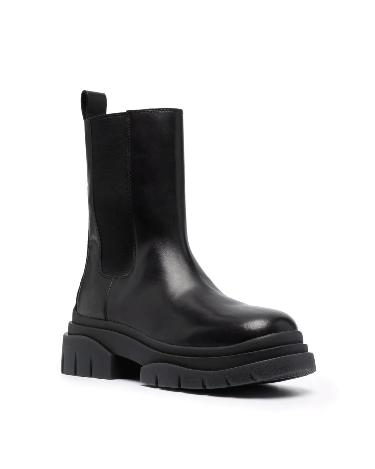 Ash Black Storm Chunky-Sole Boots
