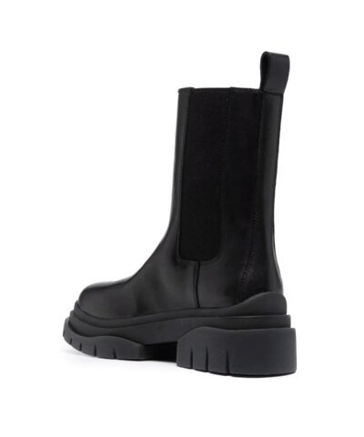 Ash Black Storm Chunky-Sole Boots