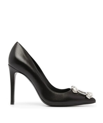 Salvatore Ferragamo Hailey Crystal-Embellished 100mm Pumps