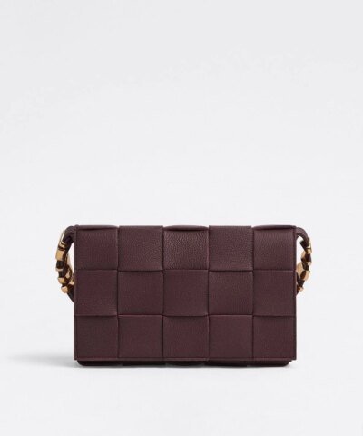 Bottega Veneta Cassette Leather Crossbody Bag, Penny