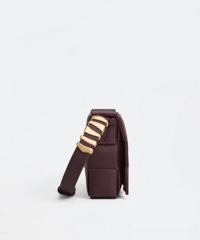 Bottega Veneta Cassette Leather Crossbody Bag, Penny